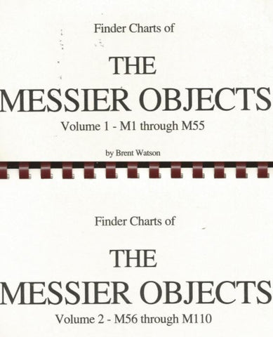 Finder charts of the Messier objects by Brent Watson Vol. 1 & 2