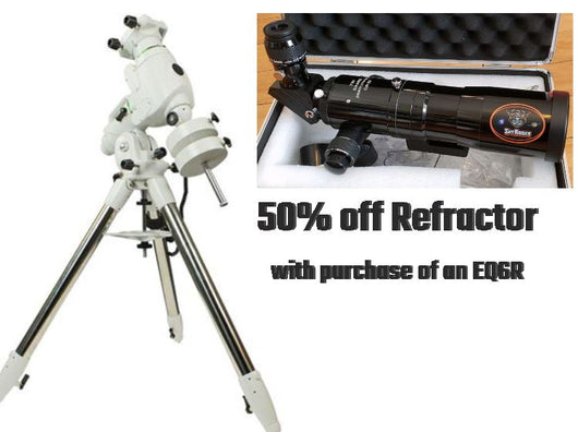 Sky-Watcher EQ6R-Pro with SkyRaider 66mm Refractor