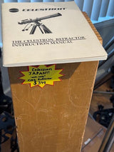 Celestron C102HD f/9.8 with Wooden Hard Case