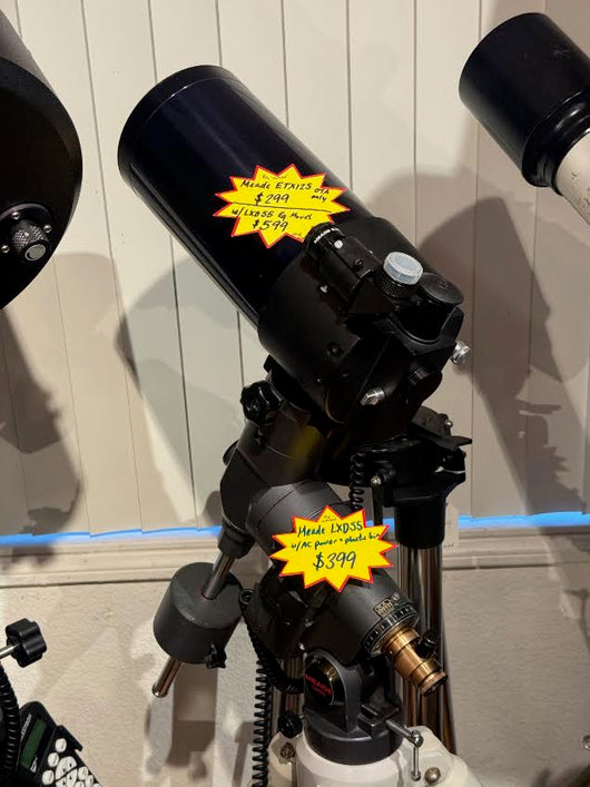 Meade ETX 125 on LXD55 Mount with Autostar Pre-Owned