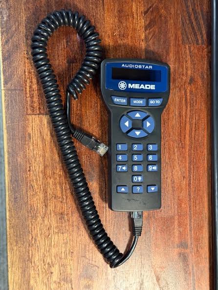 Meade Audiostar Hand Controller for LX90 ETX LXD75 Used Tested Working
