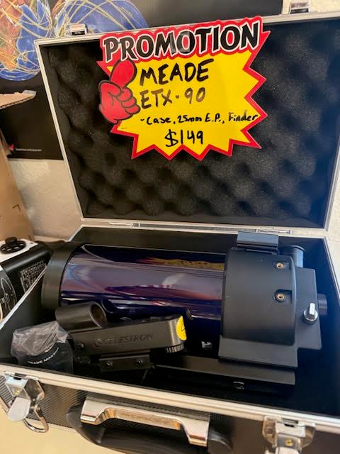 Meade ETX90 OTA with Vixen Bar (Pre-owned)