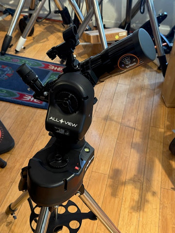 Skyraider 66 ED Apo Refractor with Skywatcher AllView Goto Mount Panoramic Head