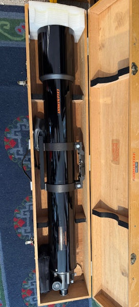 Celestron C102HD f/9.8 with Wooden Hard Case (Pre-owned)