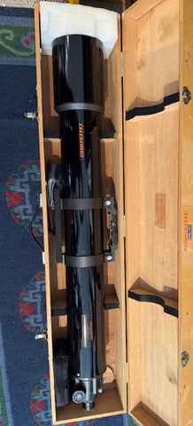 Celestron C102HD f/9.8 with Wooden Hard Case (Pre-owned)
