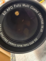 SkyRaider 80mm ED APO Refractor OTA with Bahtinov Mask and 0.8x Focal Reducer/Flattener Used Like New