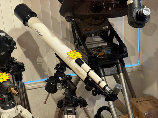 Classic Parks 80mm f/11 Achromatic Refractor on EQ-2 Mount Pre-Owned