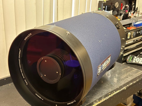Meade 14" LX850 f/8 ACF OTA with Aluminum Dew Shield – Pre-Owned Excellent
