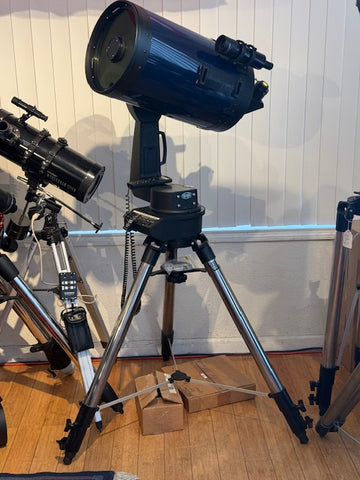 Meade LX200 10" SCT with Custom Single-Arm Fork Mount & Peterson Gear Upgrade - Local Pickup Only