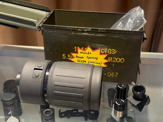 Meade 90mm Rubber Armored Spotting Scope Package