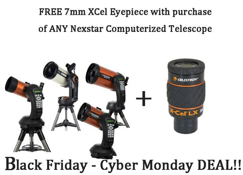FREE 7mm X-Cel With Celestron NexStar Computerized Telescope