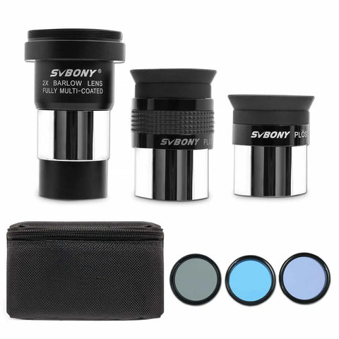 Deluxe Eyepiece and Filter Kit - 1.25"