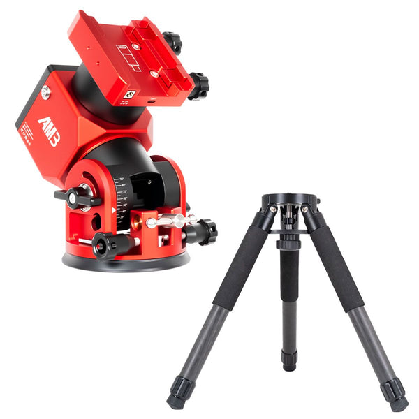 ZWO AM3N Strain Wave Gear Harmonic Mount with Carbon Fiber Tripod