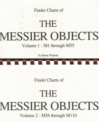Finder charts of the Messier objects by Brent Watson Vol. 1 & 2